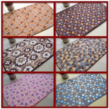 【印花珊瑚绒】粉红猫脚印珊瑚绒地毯/地垫/浴室垫厂家直销