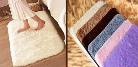 勇胜地毯4.5厘米丝毛地毯卧室床边门厅地毯出口韩国丝毛地毯