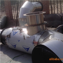 定做不锈钢烟囱管道，烟罩管道，不锈钢锅炉排烟管道系统