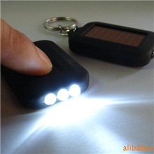 供应太阳能验钞手电筒，广告促销礼品钥匙扣
