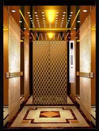 钛金轿厢设计乘客电梯
