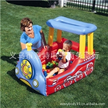 Bestway52121充气玩具火车秘密通道小孩充气玩具