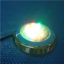 304&rdquo;不锈钢12*1W大功率RGB七彩水底灯泳池景观灯防水IP68