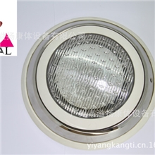 304&rdquo;不锈钢白边12*1W大功率七彩泳池水底灯防水IP68