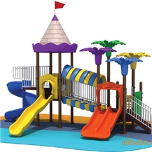 儿童滑梯组合滑梯幼儿园设施设备/旋转滑梯【江泰游乐设备公司】