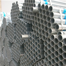 直销建筑钢材无心圆管镀锌管镀锌管批发支持批发