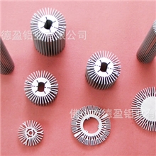 佛山厂家供应太阳花散热器铝型材led灯灯具散热器铝材