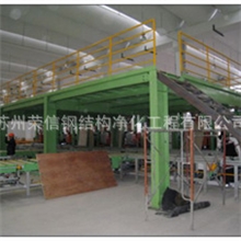 苏州钢结构公司专业设计制作安装室内钢平台