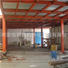 苏州钢结构公司专业设计制作安装室内钢结构隔层