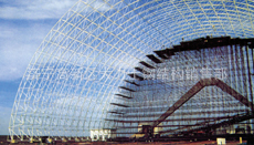 大力士集团承接各大网架安装工程厂房屋面施工