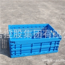 内缩式周转筐物流折叠框防静电周转框604023C2L