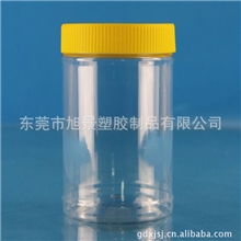 供应400ml广口瓶直身瓶样品瓶透明塑料瓶（T014)