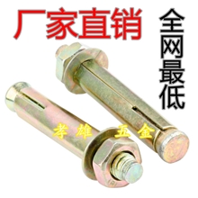 厂家直销全网最低国标镀彩膨胀中标拉爆螺丝螺栓M10100长