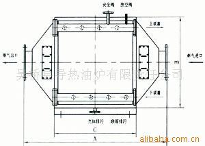 供应燃气发电机组余热回收装置