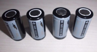 高档18350电池电子烟专用电池尖头平头