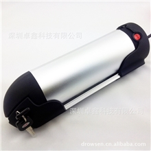 专业生产自行车锂电池铝合金水壶壳48V8AH锂电池工厂直供