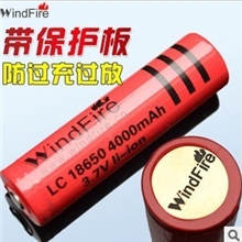 原装正品神火\18650锂电池4000毫安、带保护板\防止过充电过放电