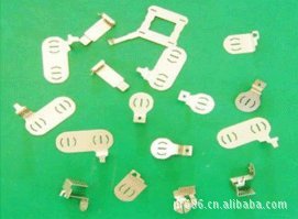 供应深圳坂田五金电池连接片|五金电池配件加工