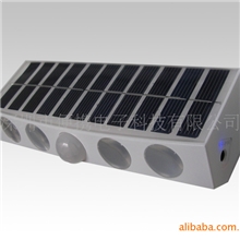 太阳能感应LED灯超高亮人体感应灯厂家直销人体红外感应壁灯