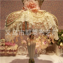 厂家直销全新欧式大气台灯蕾丝布艺豪华欧式台灯