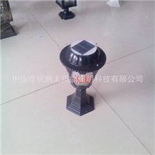 新款太阳能门柱灯、led墙灯室外庭院照明灯