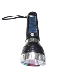 太阳能手电筒，强光手电筒，户外照明