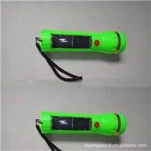 户外手电筒，太阳能手电筒，led手电筒，强光电筒，塑料手电筒