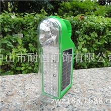 太阳能便携LED手电筒，野营灯，露营灯，渔船灯，