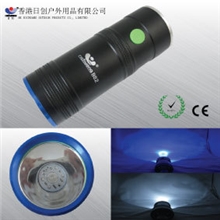 【日创】新款双光源超长续航充电蓝光钓鱼灯/LED夜钓灯