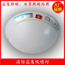 厂家直销消防认证消防应急灯吸顶应急灯楼道楼梯工程吸顶灯过验收