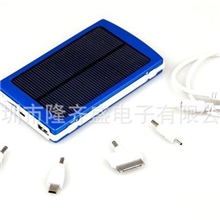 充电器深圳厂家批发双USB充电宝10000mA苹果手机应急太阳能充电器