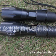 2012正品美国CREELED强光手电筒XML-T6R5T6变焦调焦充电手电