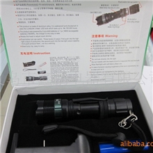 【厂家直销】铅合金旋转强光手电筒、充电手电筒