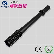 供应2013新款狼牙棒防身强光手电筒led防狼强光充电手电筒