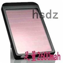 太阳能充电器充电宝手机充电器移动电源26003500毫安OEM订制