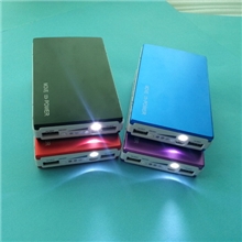 双输出移动电源套料带LED灯PCBAB板+外壳铝合金电源壳充电宝壳