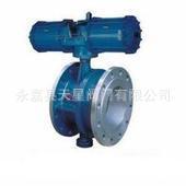 伸缩气动法兰蝶阀气动伸缩蝶阀蜗轮法兰伸缩蝶阀