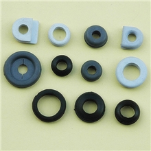 厂家定制生产双面硅胶橡胶护线圈O型护线环防水橡胶出线圈护线套