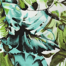 高档印花水晶麻印花面料