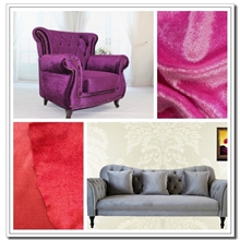 供应电子丝绒布圣诞节礼品沙发面料