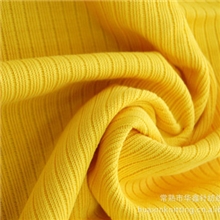供应全棉、棉氨、全涤、涤氨、涤棉氨的1*1或者2*2罗纹布