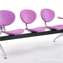 厂家直销等候椅排椅三人位带扶手环保耐用LC018A-3