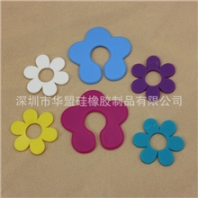 来图订做五颜六色硅胶花朵创意硅胶产品订制加印logo
