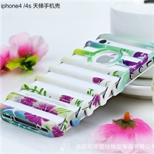 手机保护套代理个性创意天梯苹果4/4S手机硅胶手机壳生产厂家