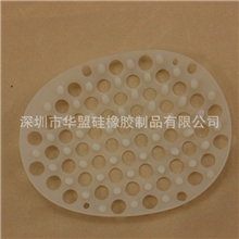 专业生产穿孔硅胶件硅胶杂件自家开模生产