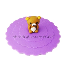 现货直销万能魔术硅胶杯盖硅胶卡通杯盖硅胶杯盖批发