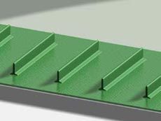 导向带:传动面加定位导条,以确保带体的定向防偏运行.