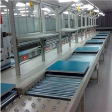 厂家供应工装板流水线/滚筒传输机