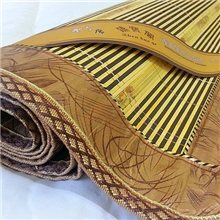 金砖小碎花精品双面竹席厂家批发