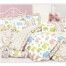 【金顺源】大象之家纯棉全棉面料斜纹印花AB版特价厂家直销